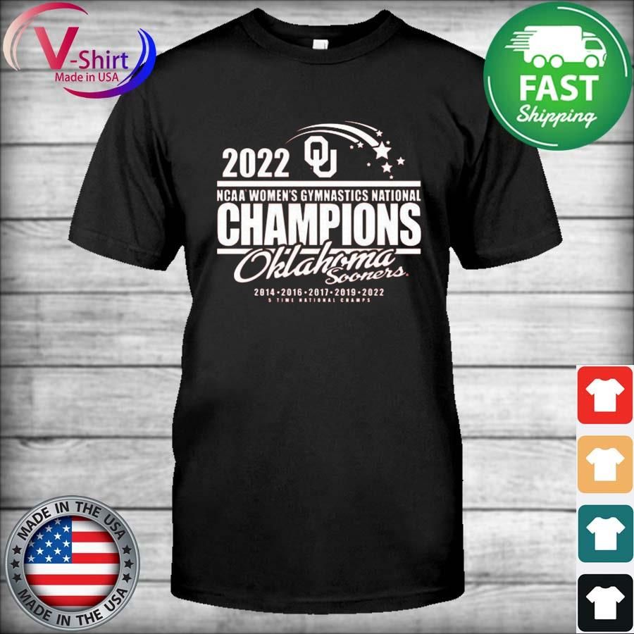 2022 NCAA Women's Gymnastics National Champions Oklahoma Sooners Shirt