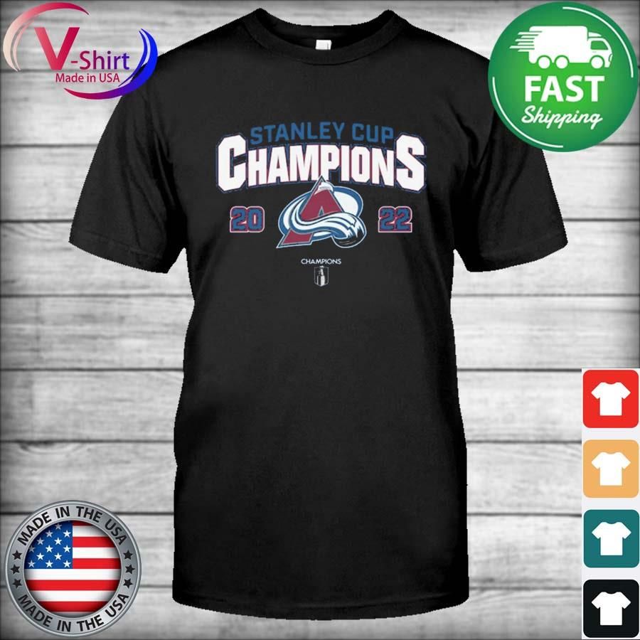 2022 Stanley Cup Champions Colorado Avalanche Champions T-Shirt