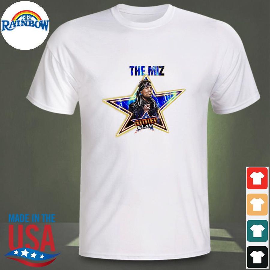 2022 the miz summerslam wwe shirt