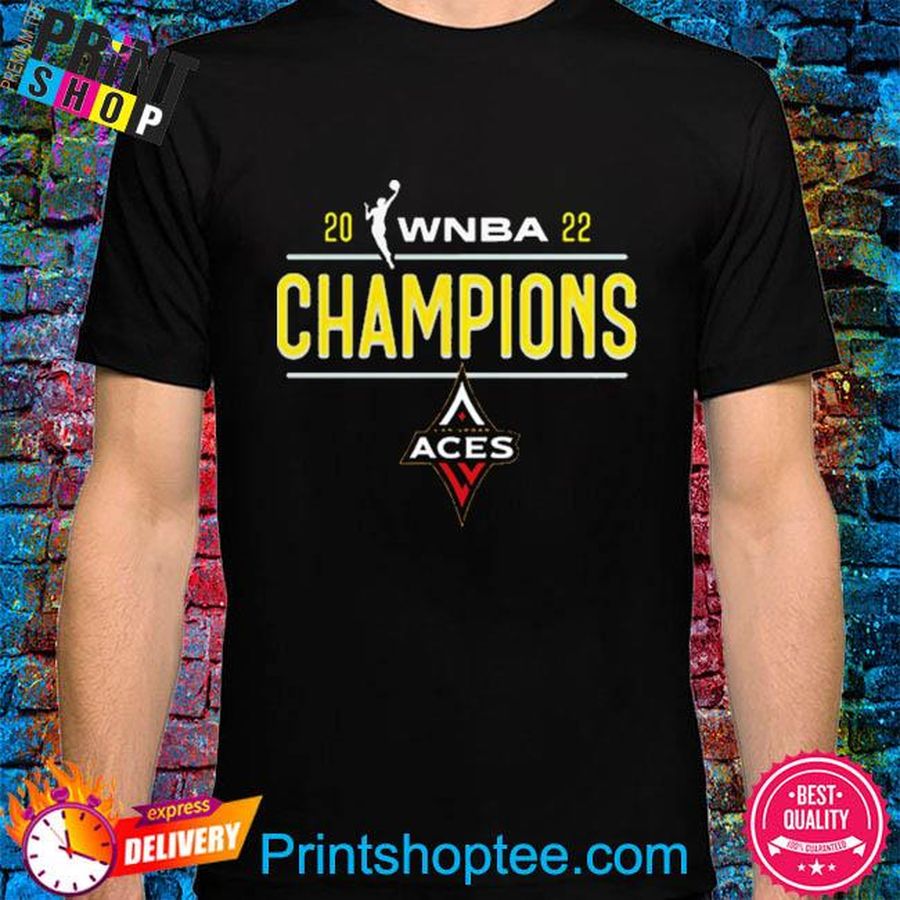2022 wnba champions las vegas aces champs shirt
