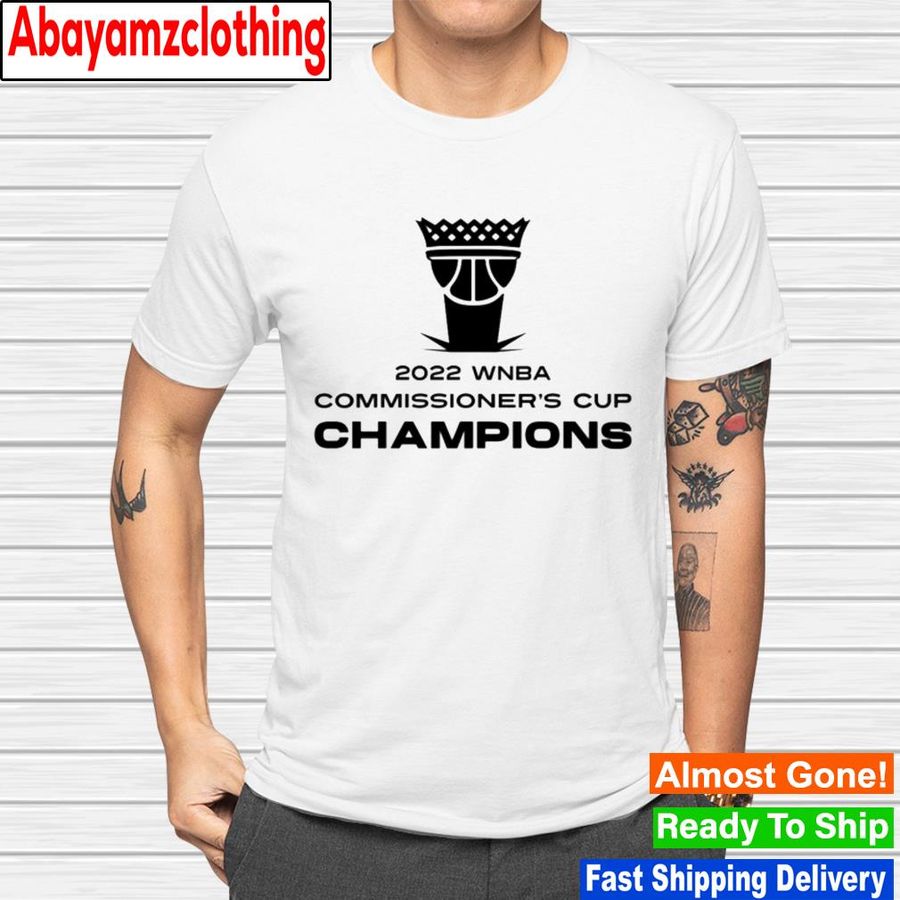 2022 WNBA Commissioner's Cup Las Vegas Aces champions shirt