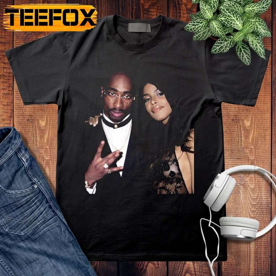 2Pac Tupac Shakur Aaliyah Unisex T-Shirt