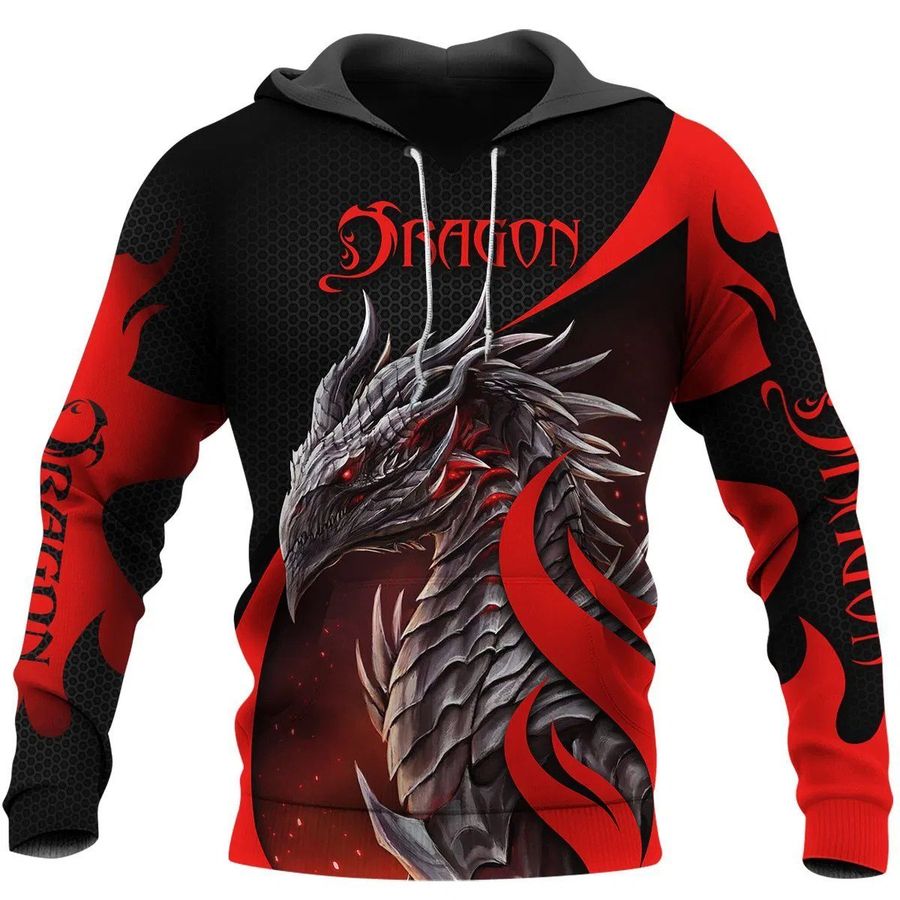 3D Tattoo and Dungeon Dragon Hoodie T Shirt For Men and Women NM050958