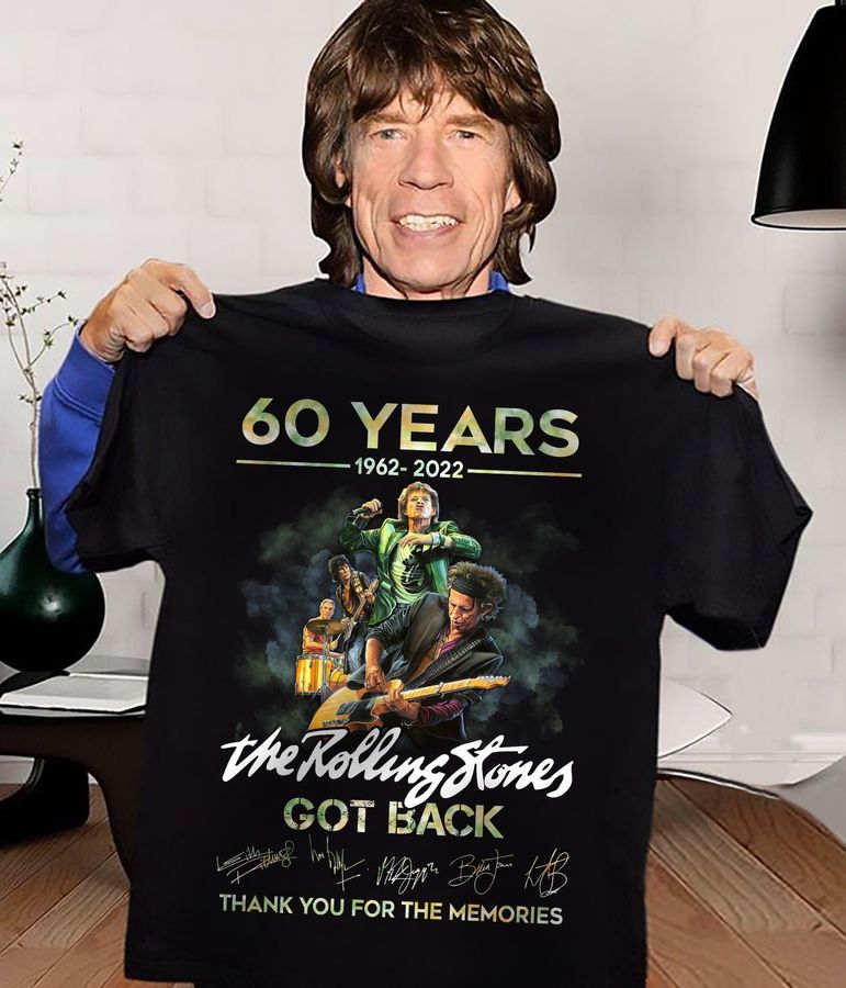 60 Years 1962 2022 The Rolling Homes Got Back And Thank You For The Memories Shirt