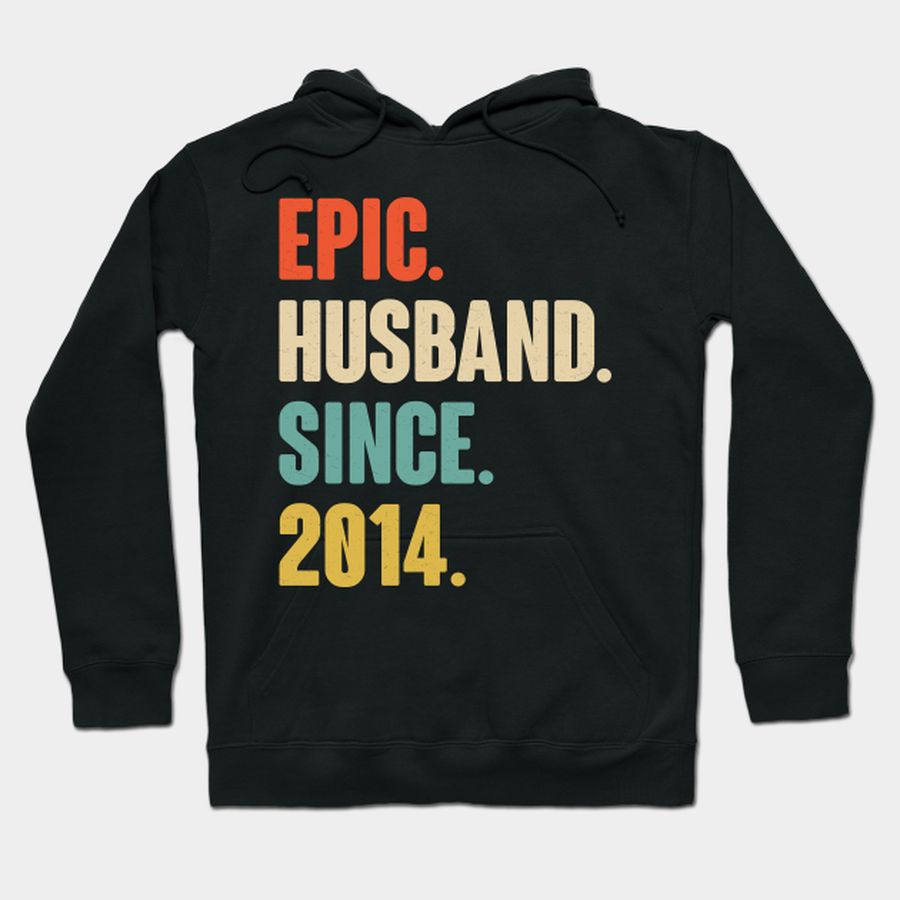 6Th Wedding Anniversary Gift For Husband Since 2014   6 Years Epic Vintage Wedding Gift For Him T Shirt, Hoodie, Sweatshirt, Long Sleeve