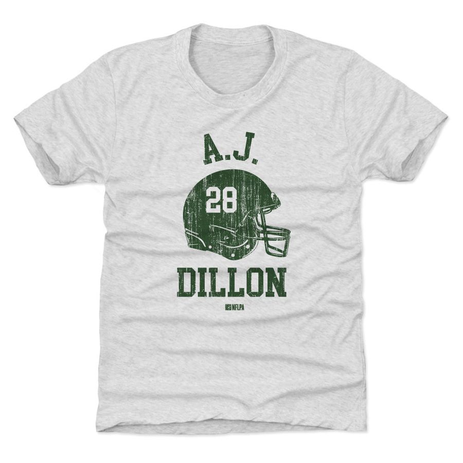 A.J. Dillon Green Bay Helmet Font - Green Bay Packers _1t-shirt sweatshirt hoodie Long Sleeve shirt