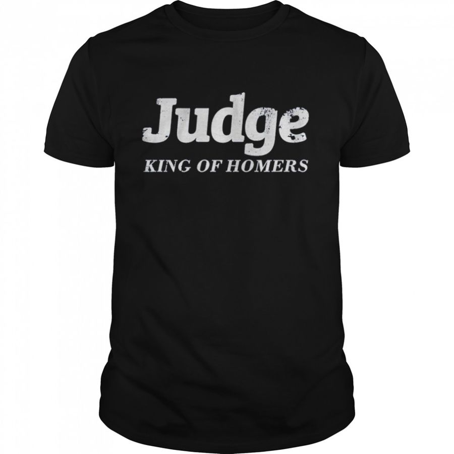 Aaron Judge King Of Homers T Shirt