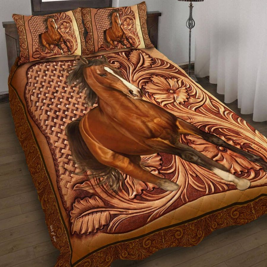 Active Horse Luxurious Quilt Bedding Set
