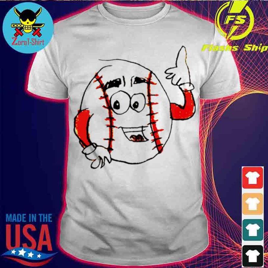 Adam Pearce’s Kids Baseball Man Shirt