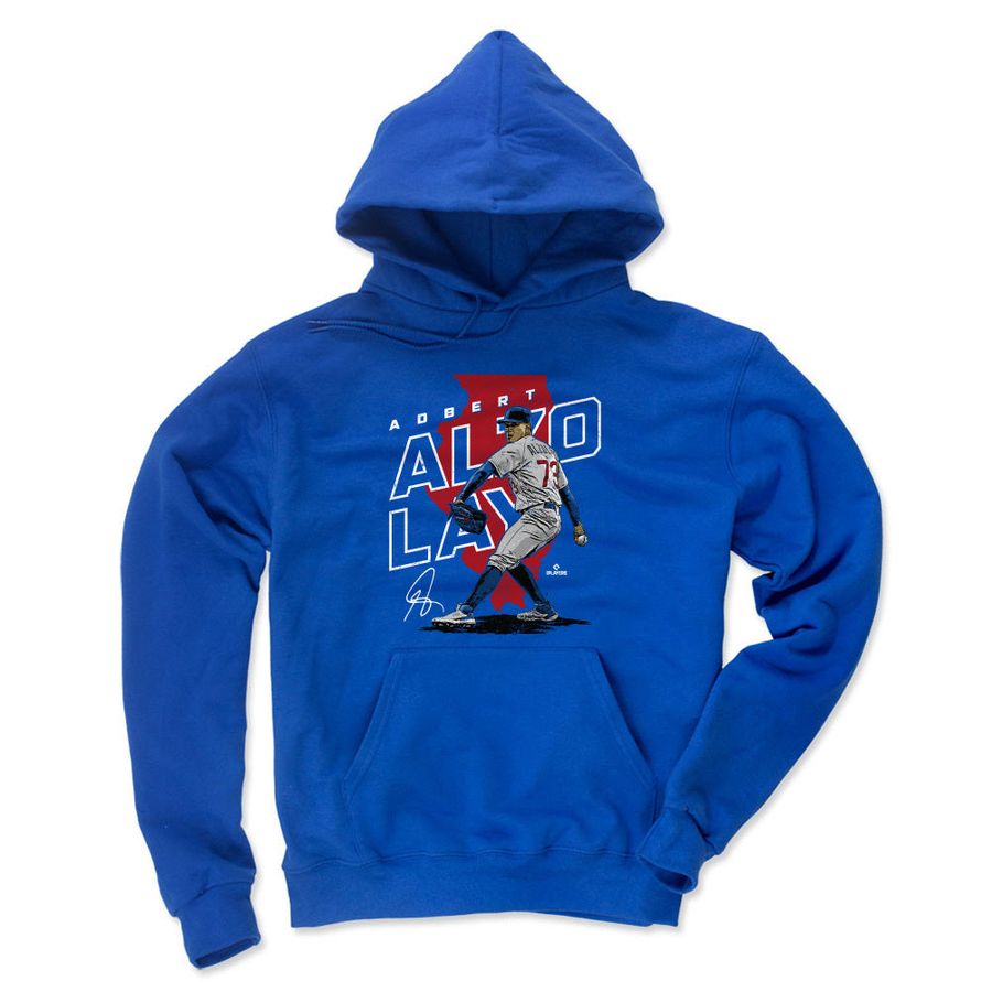 Adbert Alzolay Player Map WHT - Chicago Cubs _1t-shirt sweatshirt hoodie Long Sleeve shirt