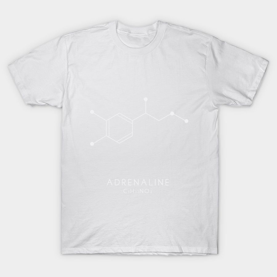 Adrenaline Chemical Structure T Shirt, Hoodie, Sweatshirt, Long Sleeve