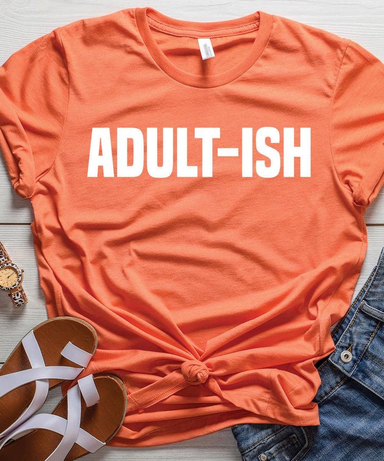 Adult Ish Orange Basic Shirt