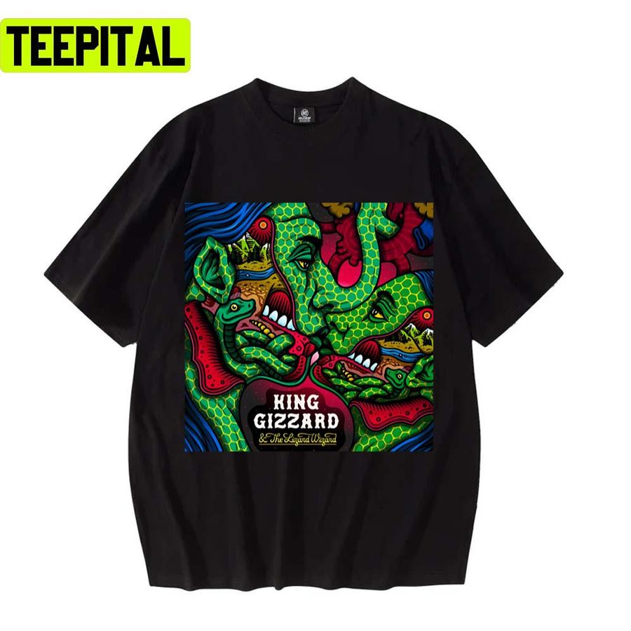 Aesthetic Design Of King Gizzard And The Lizard Wizard Unisex T Shirt