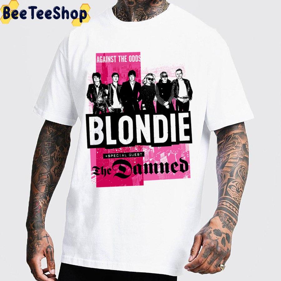 Againt The Odds Tour 2022 Blondie The Damnes Trending Unisex T-Shirt