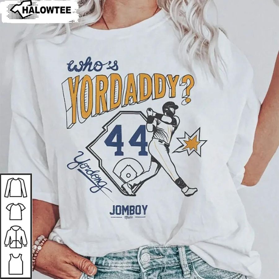 Air Yordan Alvarez 44 Who's Yordaddy Shirt Houston Baseball Player
