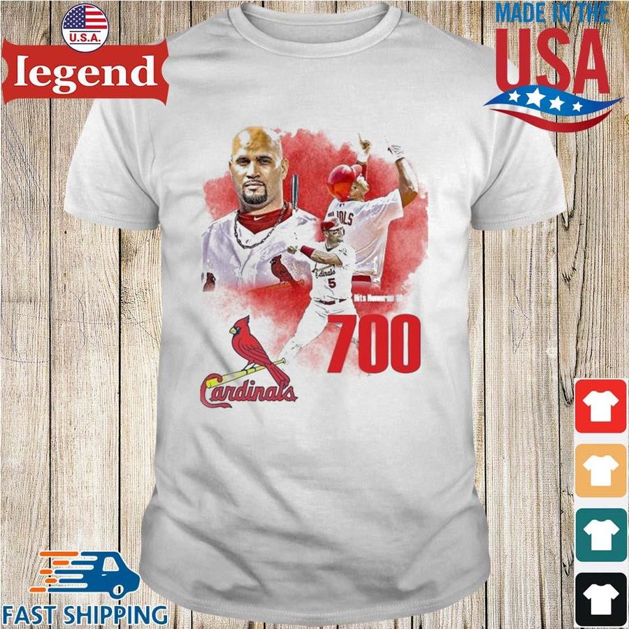 Albert Pujols 700 Hr St Louis Cardinals The Central Is Our Champions 2022 Shirt