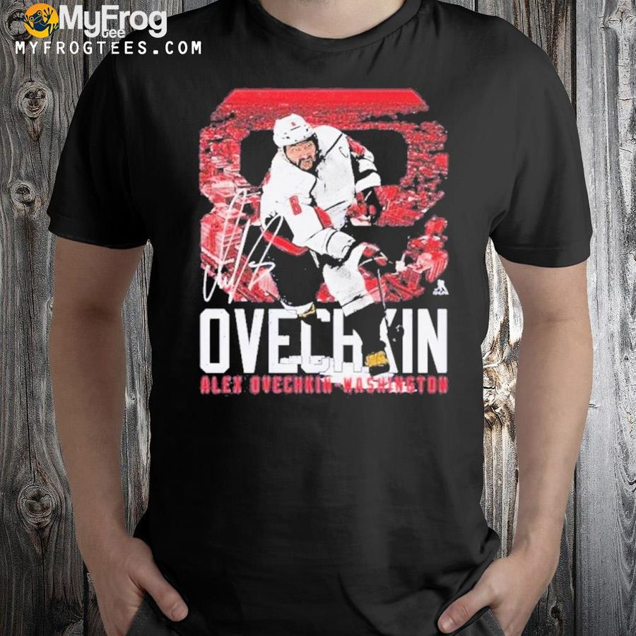Alex Ovechkin Washington Capitals Landmark Signature Shirt