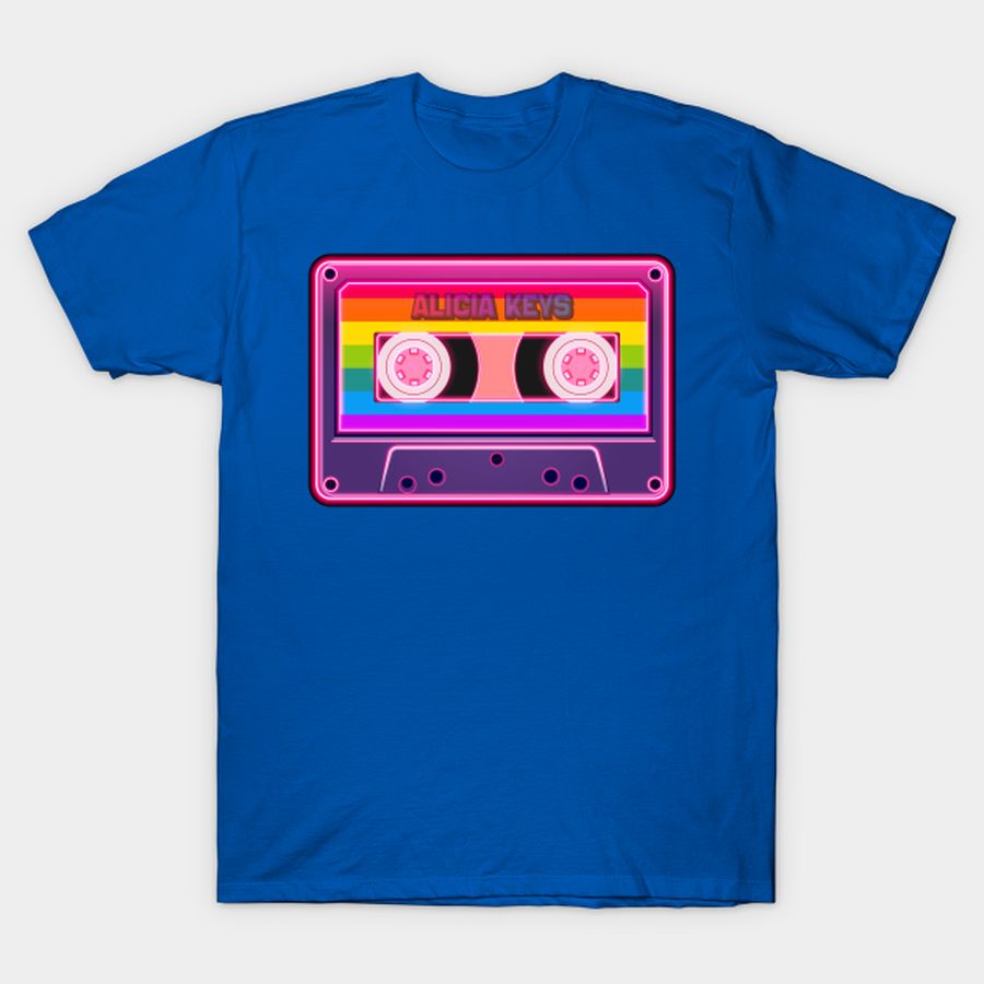 Alicia Keys Rainbow Cassette T-shirt, Hoodie, SweatShirt, Long Sleeve