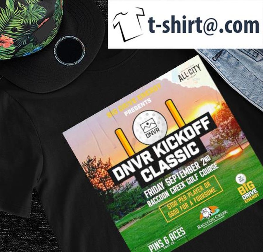 All City Network DNVR Kickoff Classic the golf bros poster shirt