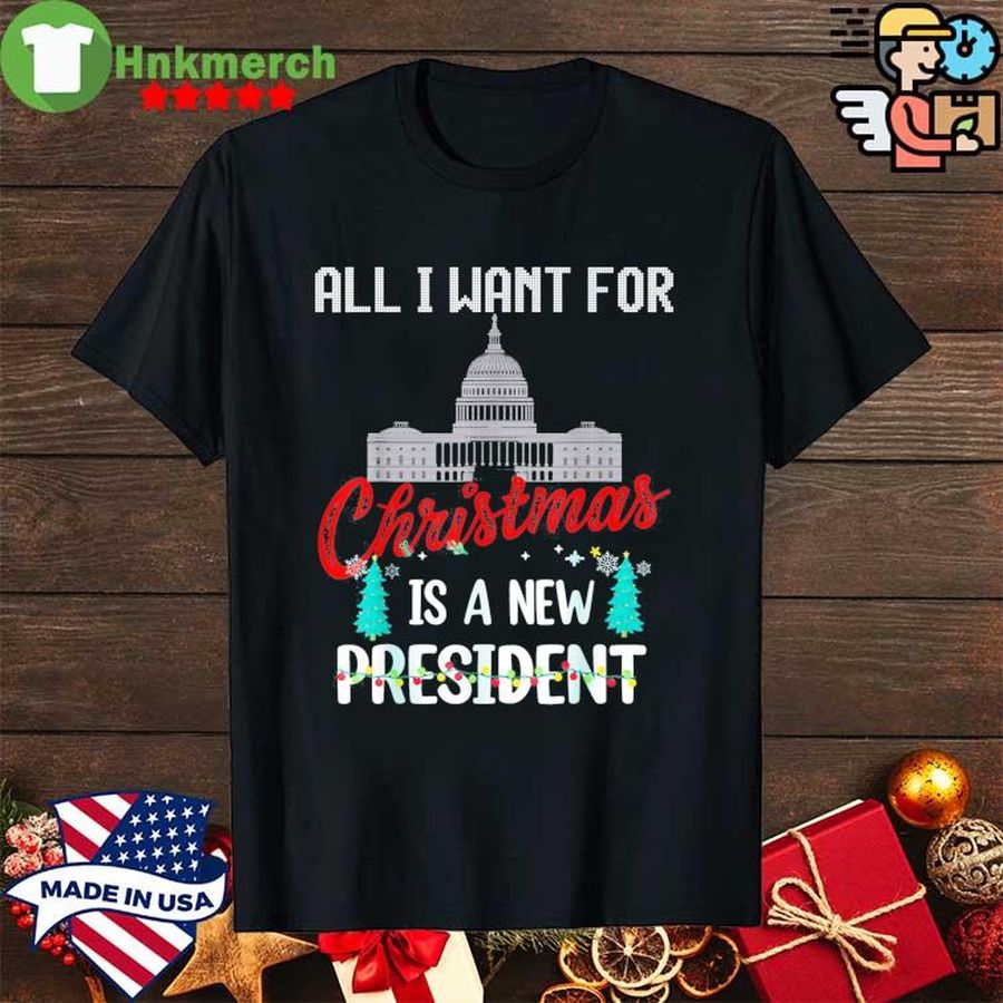 All I want for White House Christmas is a new President light Christmas shier