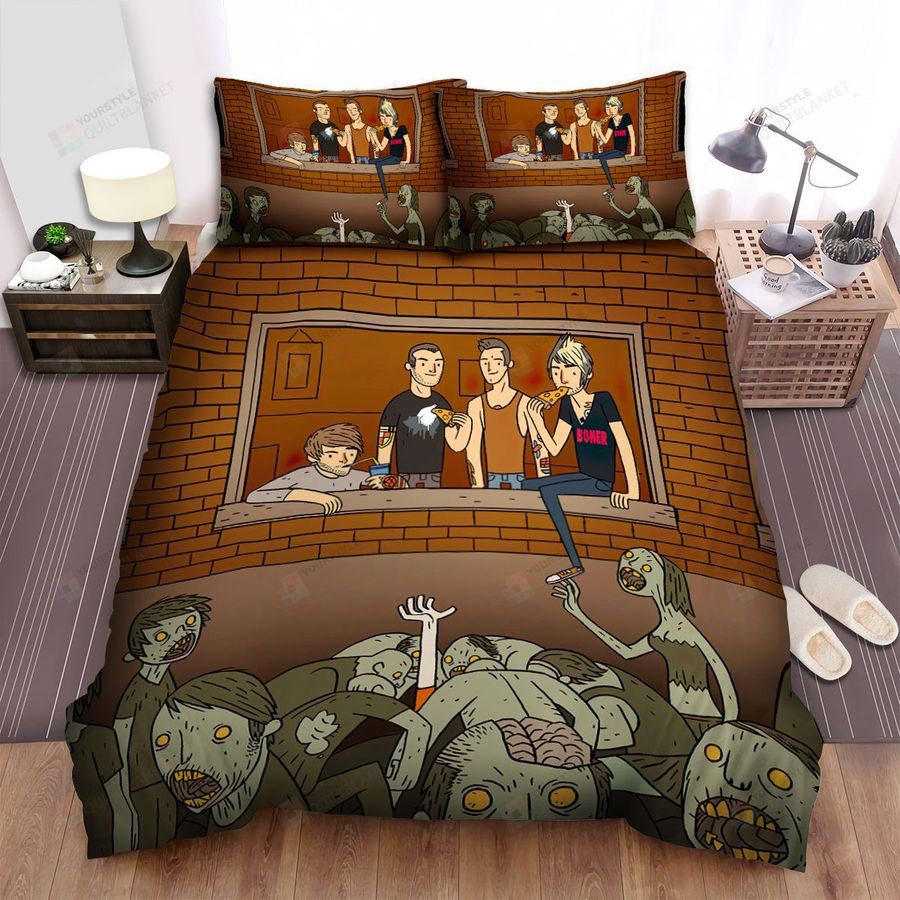 All Time Low Art Scene Bed Sheets Spread Comforter Duvet Cover Bedding Sets