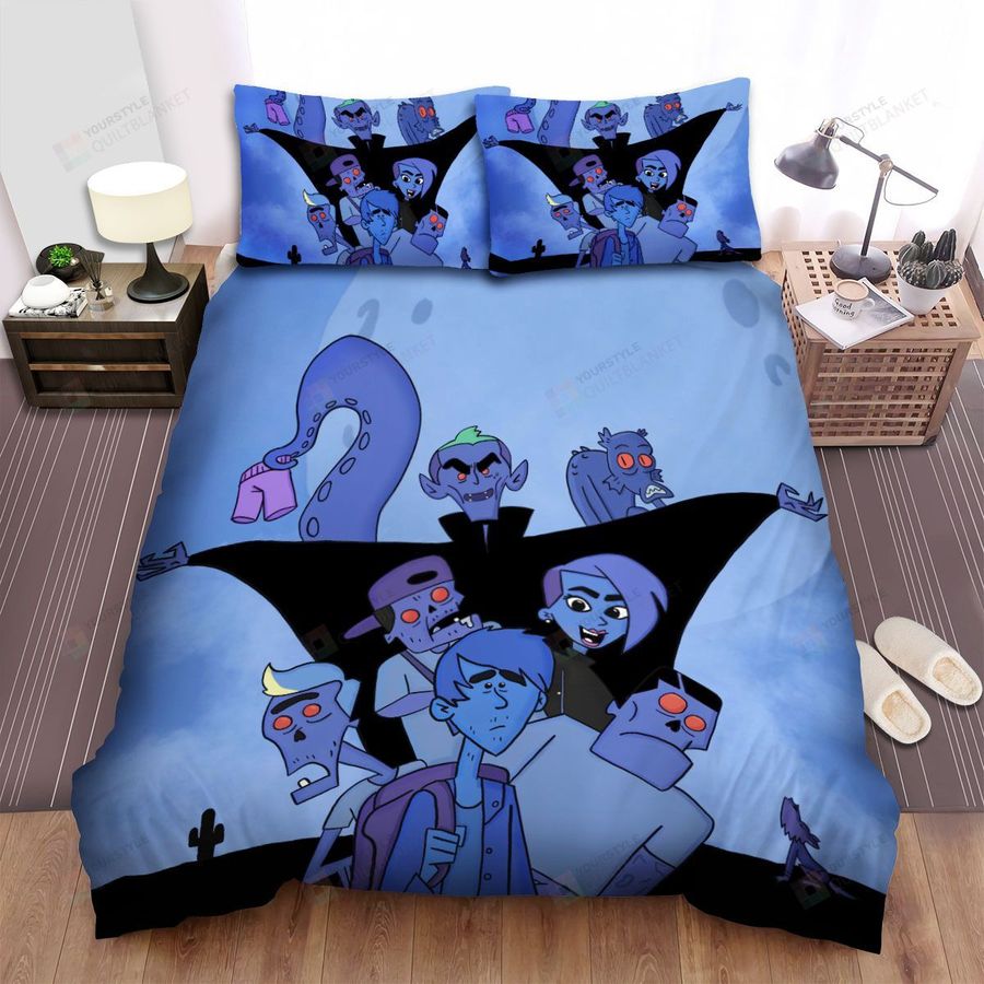 All Time Low Monster Art Bed Sheets Spread Comforter Duvet Cover Bedding Sets