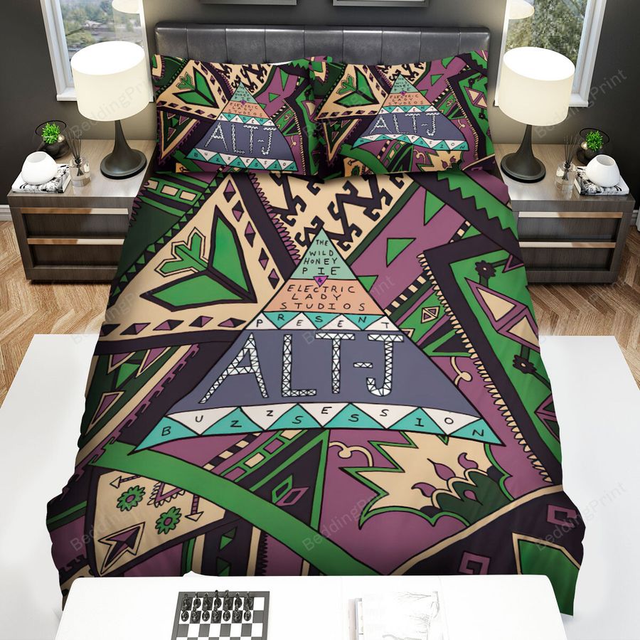 Alt J Band Brocade Bed Sheets Spread Comforter Duvet Cover Bedding Sets