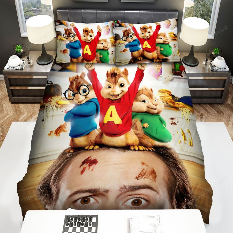 Alvin And The Chipmunks The Poster Bed Sheets Spread Duvet Cover Bedding Sets