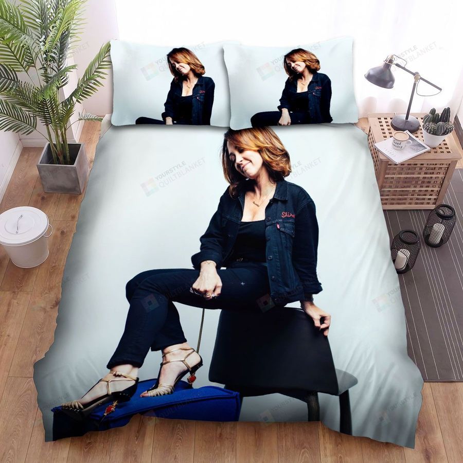 Amanda Shires Blue Background Bed Sheets Spread Comforter Duvet Cover Bedding Sets