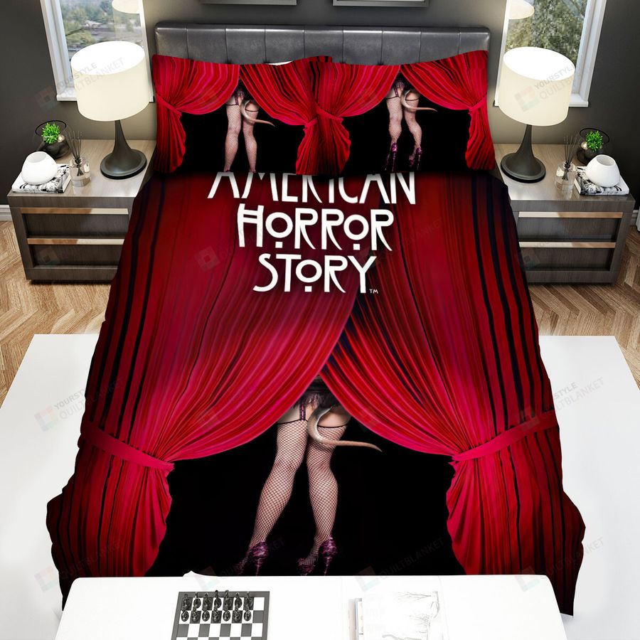 American Horror Story Stage Movie Poster Bed Sheets Spread Comforter Duvet Cover Bedding Sets