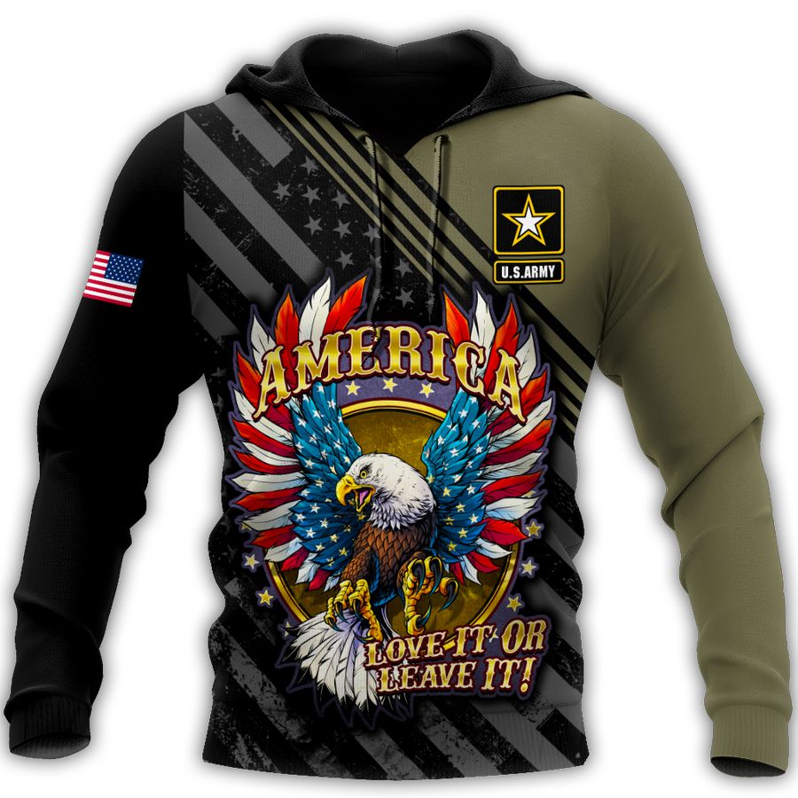 American US Army Unisex Hoodie