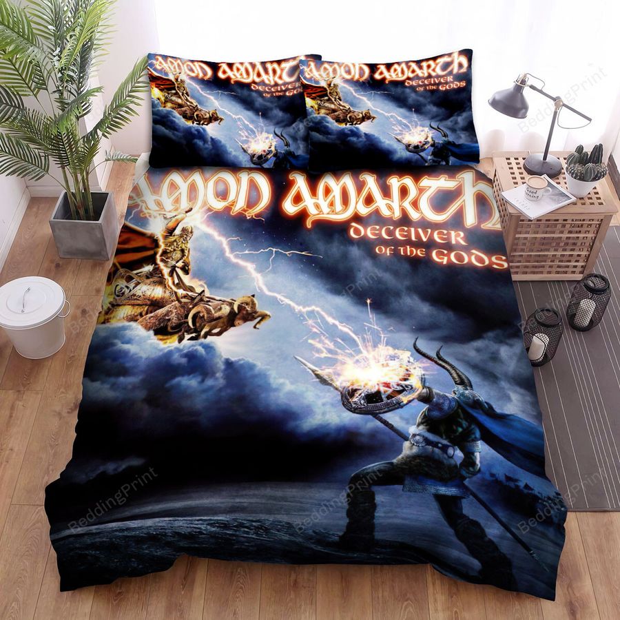 Amon Amarth Band Album Deceiver Of The Gods Bed Sheets Spread Comforter Duvet Cover Bedding Sets