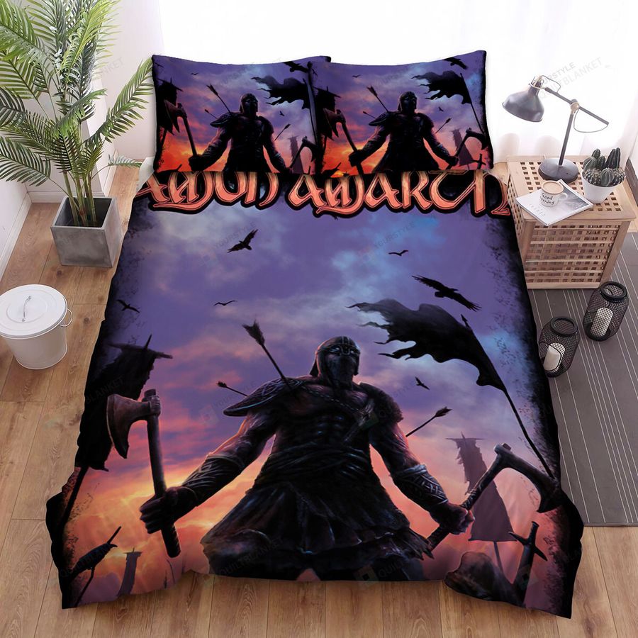 Amon Amarth Band Sky Background Bed Sheets Spread Comforter Duvet Cover Bedding Sets