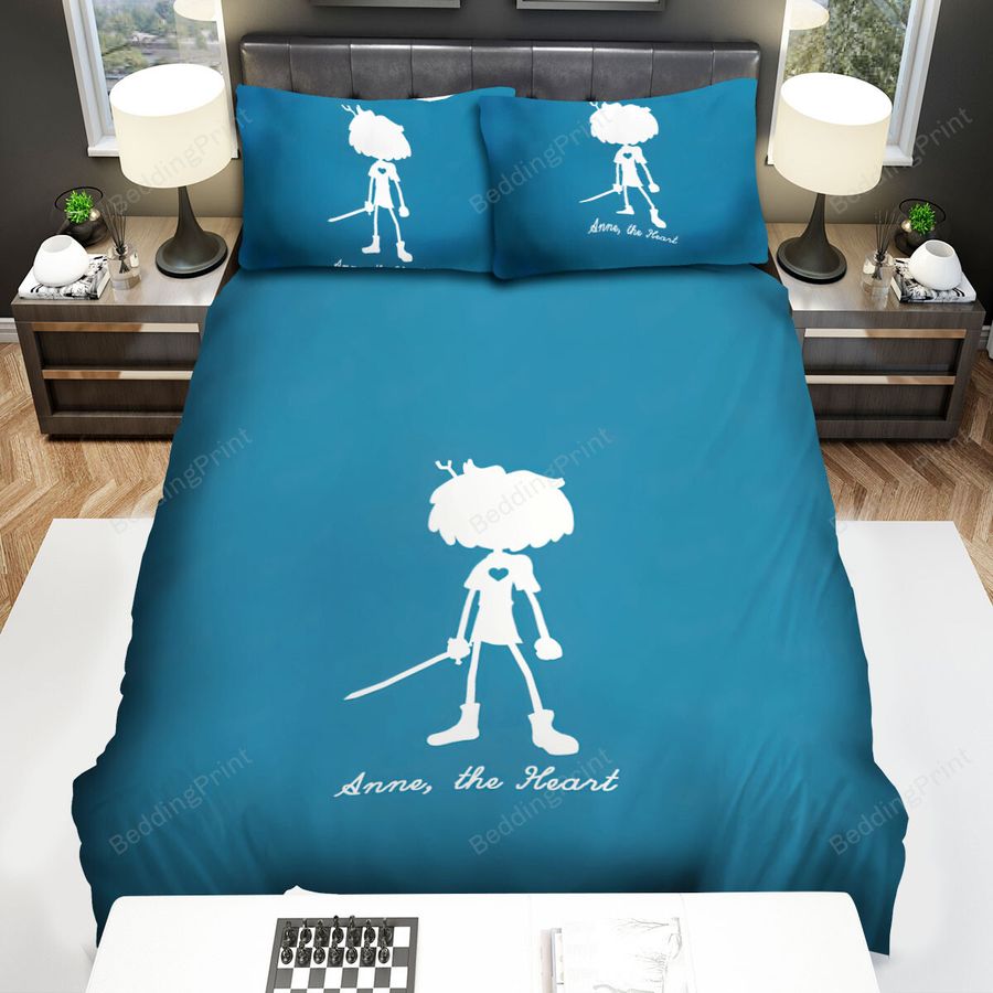 Amphibia (2019) Anne, The Heart Poster Bed Sheets Spread Comforter Duvet Cover Bedding Sets