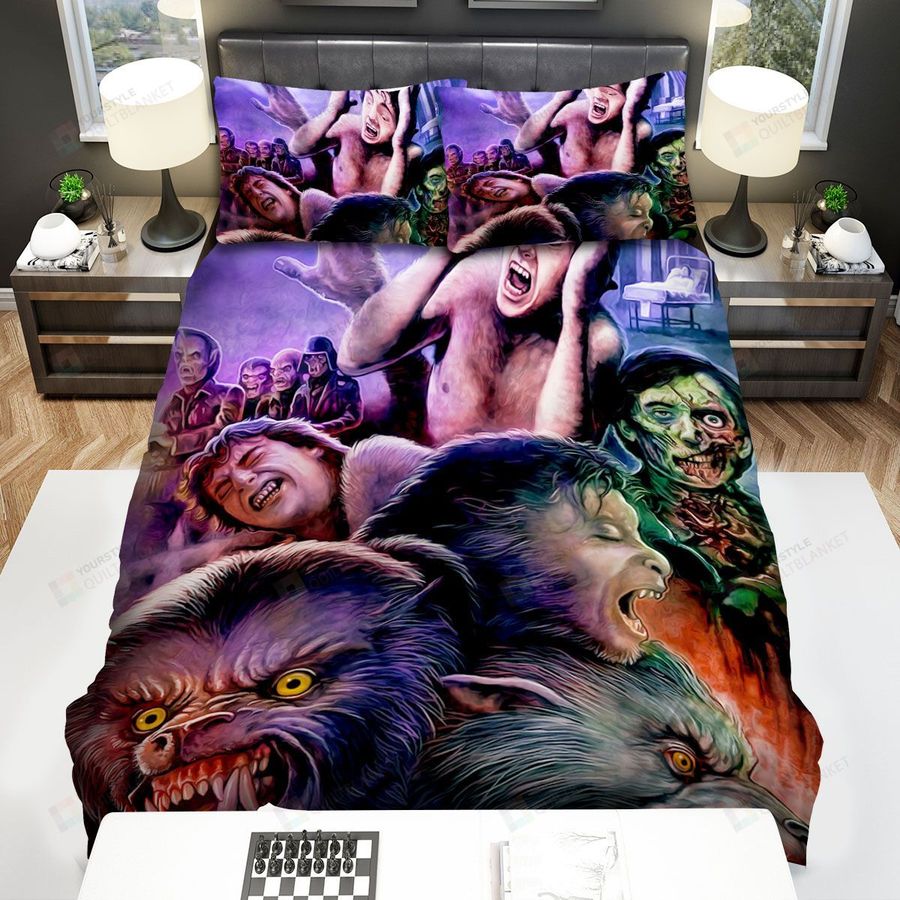An American Werewolf In London Process To Be A Wolf Bed Sheets Spread Comforter Duvet Cover Bedding Sets