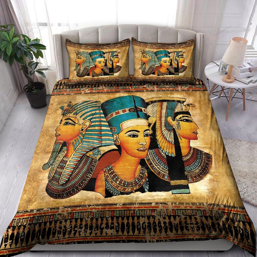 Ancient Egyptian Gods Bedding Set Bed Sheets Spread Comforter Duvet Cover Bedding Sets