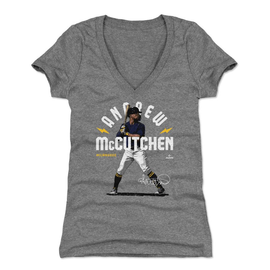 Andrew McCutchen Milwaukee Arc WHT - Milwaukee Brewers _0t-shirt sweatshirt hoodie Long Sleeve shirt