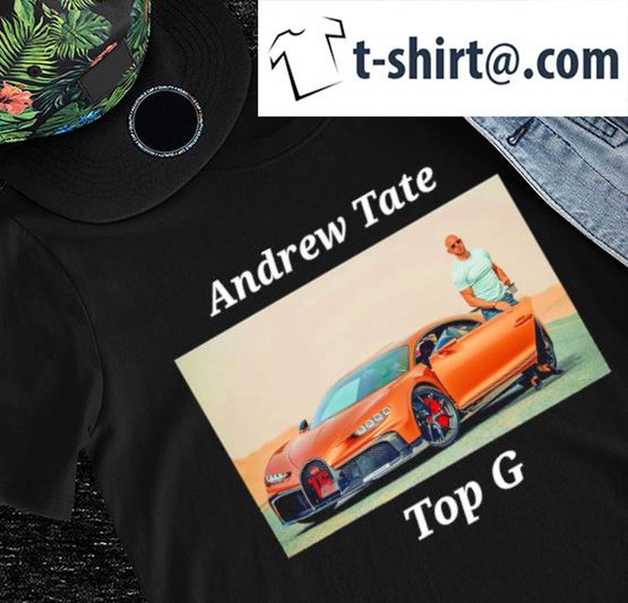 Andrew Tate Top G with Bugatti Veyron shirt
