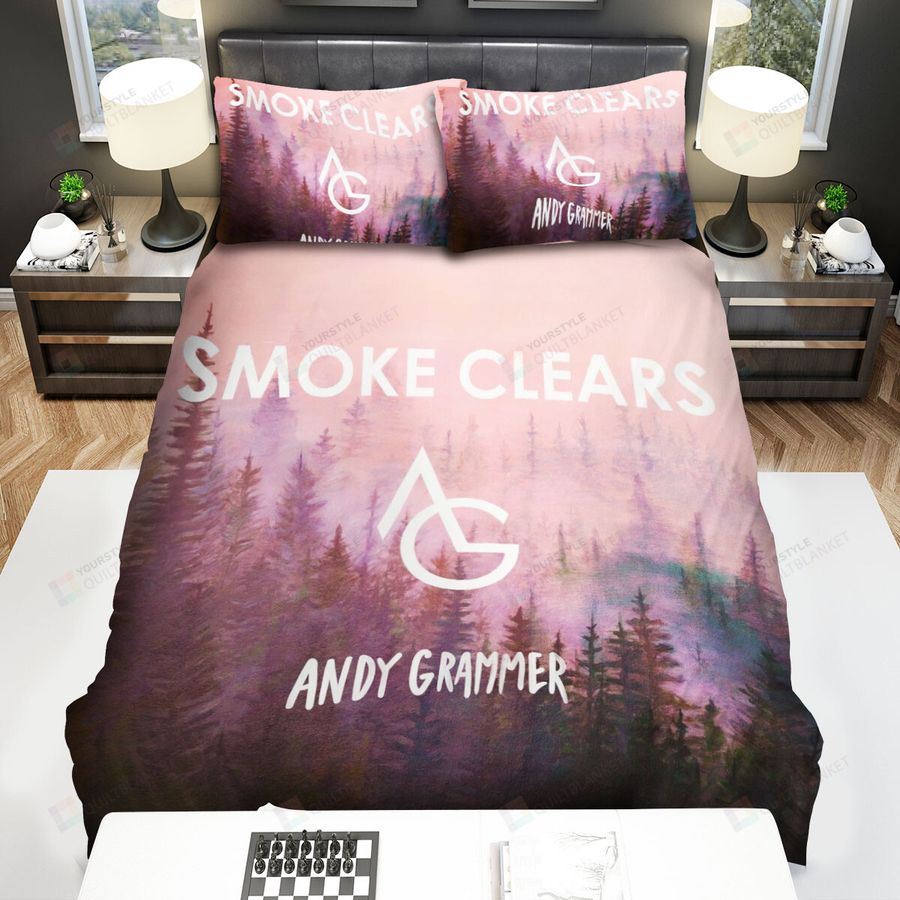 Andy Grammer Smoke Clears Original Bed Sheets Spread Comforter Duvet Cover Bedding Sets
