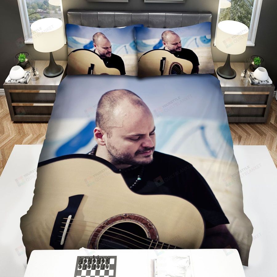 Andy Mckee Guitar Photoshoot Bed Sheets Spread Comforter Duvet Cover Bedding Sets