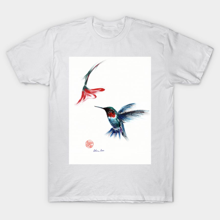 ANGEL   Hummingbird Painting T Shirt, Hoodie, Sweatshirt, Long Sleeve