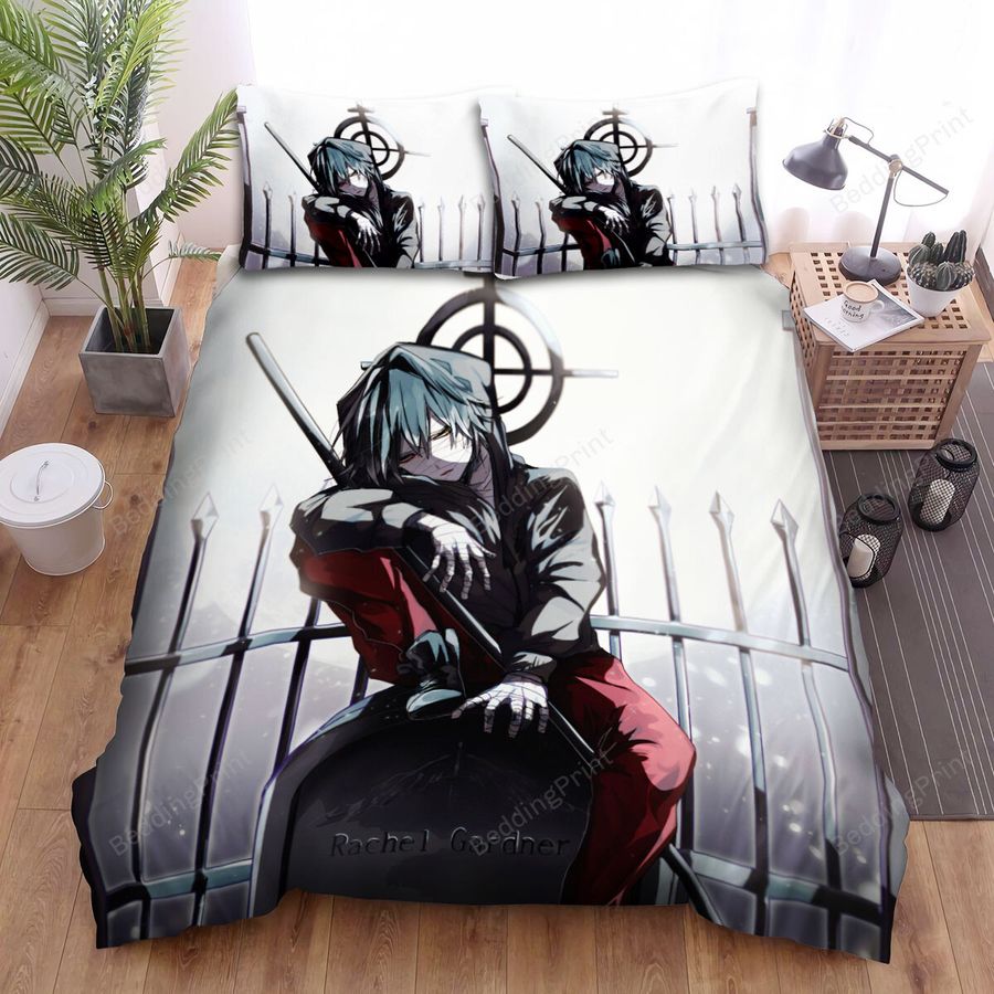 Angels Of Death Isaac Foster On Rachel Gardner Grave Bed Sheets Spread Duvet Cover Bedding Sets