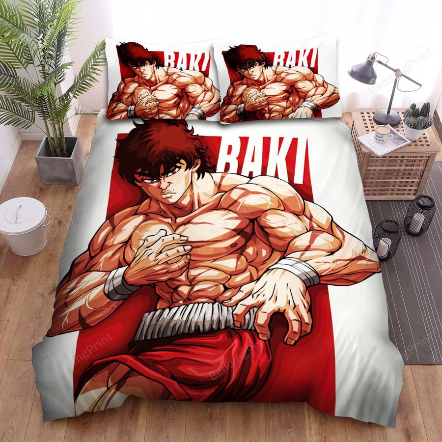 Angry Baki Artwork Bed Sheets Spread Duvet Cover Bedding Sets