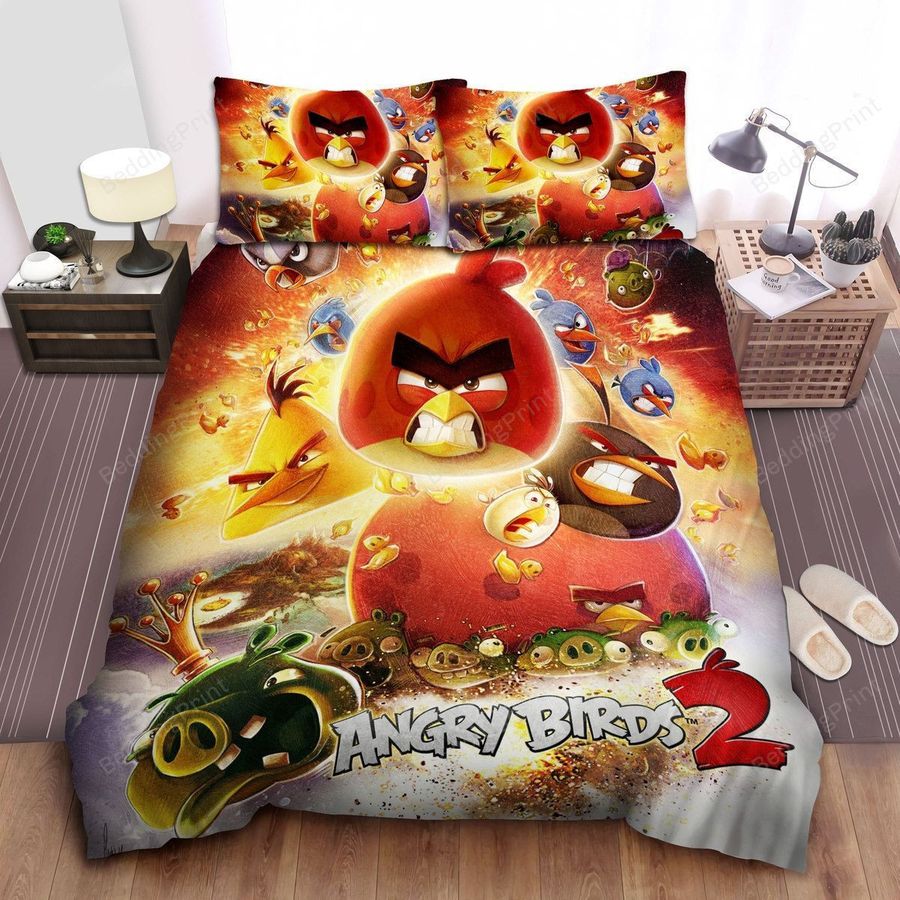 Angry Birds, The Blues Sheets Duvet Cover Bedding Sets