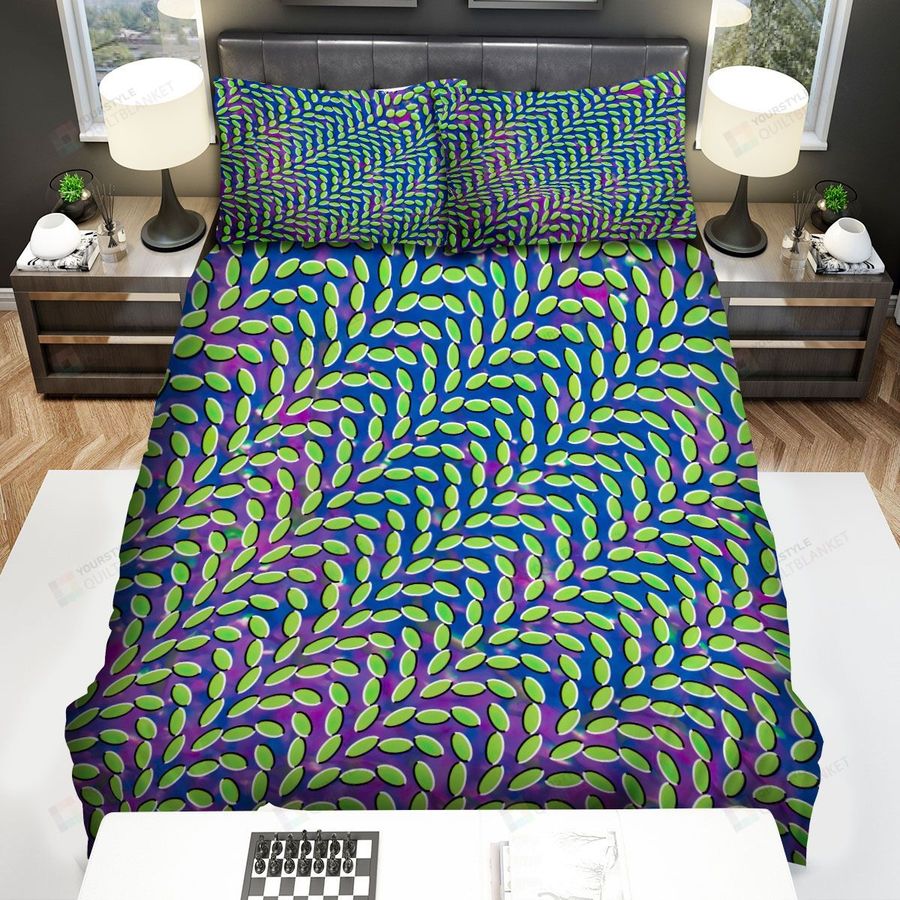 Animal Collective Band Merriweather Post Pavilion Album Cover Bed Sheets Spread Comforter Duvet Cover Bedding Sets