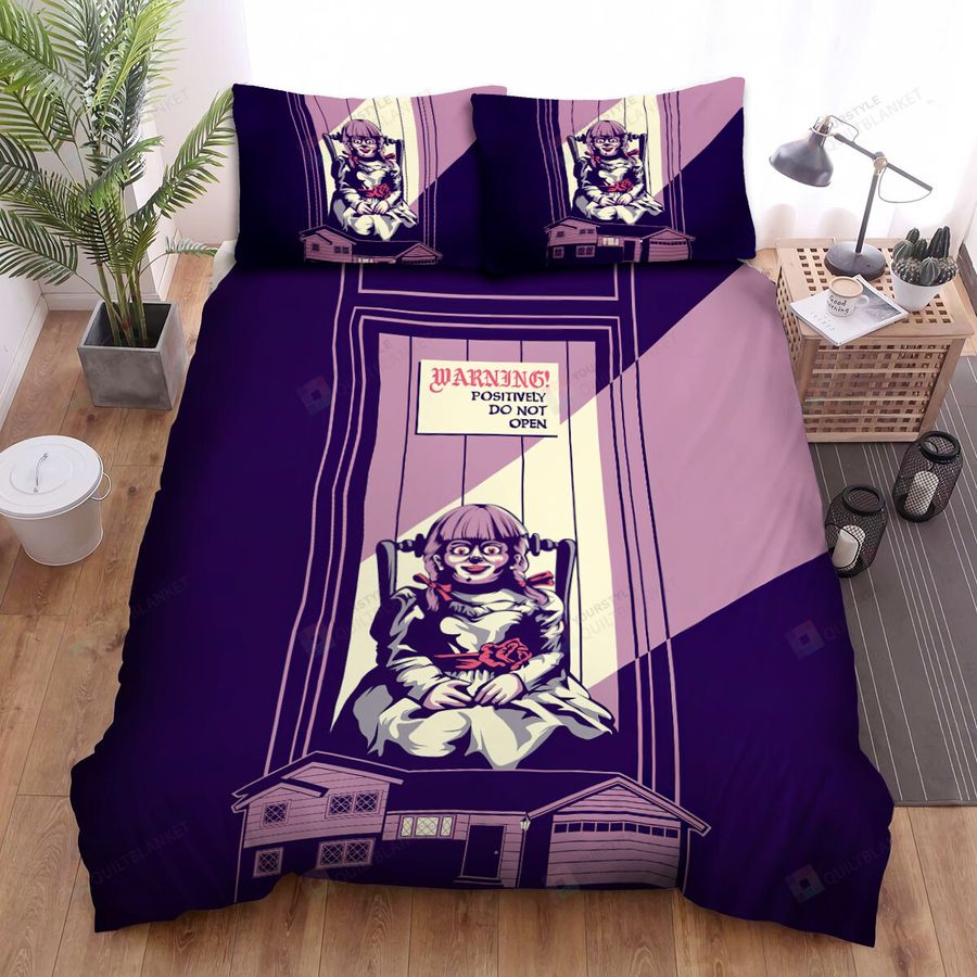 Annabelle Comes Home Chair Photo Movie Bed Sheets Spread Comforter Duvet Cover Bedding Sets