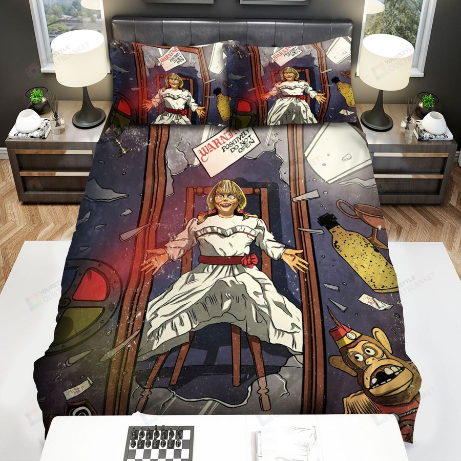 Annabelle Comes Home Movie Poster Ii Bed Sheets Spread Comforter Duvet Cover Bedding Sets