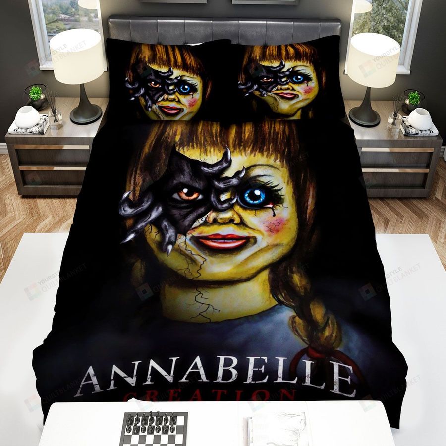 Annabelle Creation Movie Poster Vii Photo Bed Sheets Spread Comforter Duvet Cover Bedding Sets