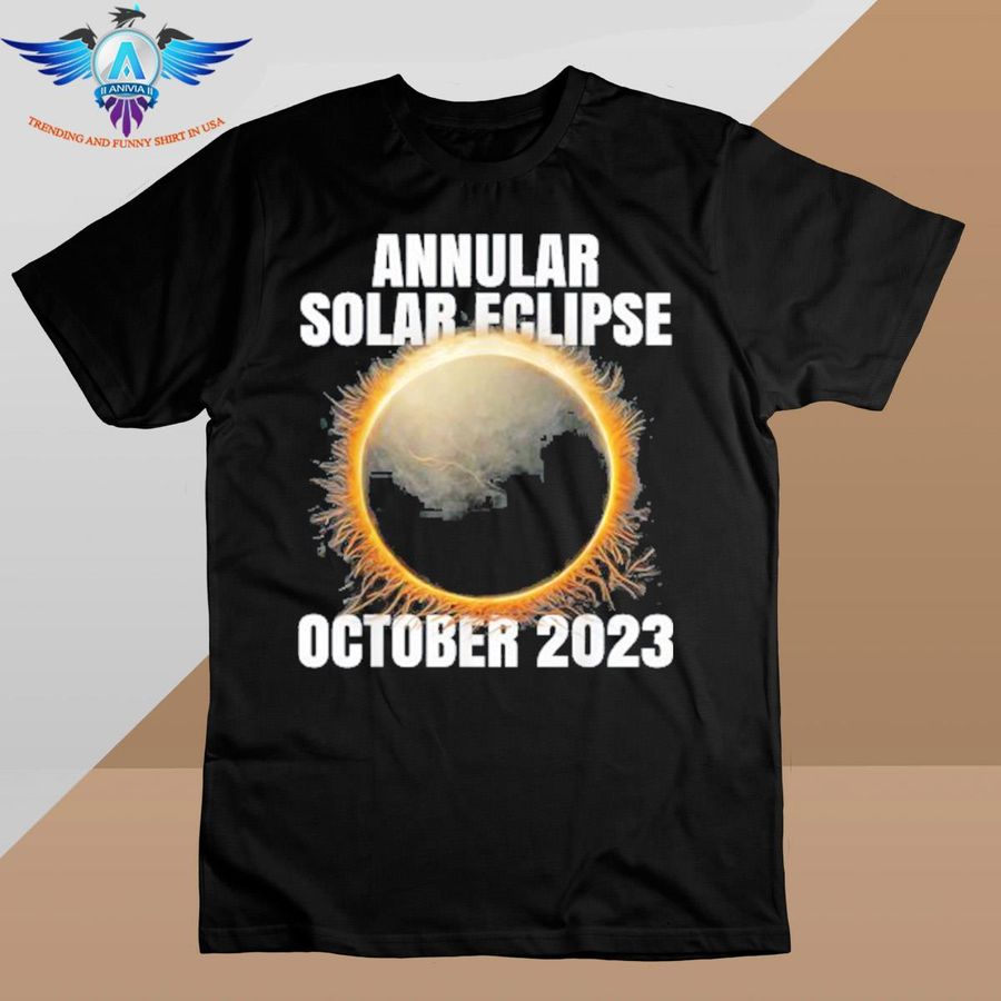 Annular solar eclipse october 2023 Nevada Colorado new shirt
