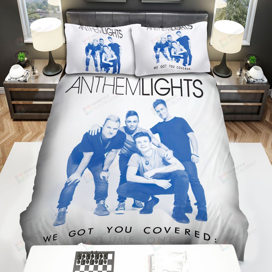 Anthem Lights We Got You Covered Bed Sheets Spread Comforter Duvet Cover Bedding Sets